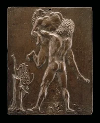 Hercules og Antaeus, slutten av 1400-tallet - begynnelsen av 1500-tallet.
