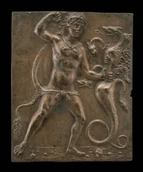 Hercules and the Lernaean Hydra, slutten av 1400-tallet - begynnelsen av 1500-tallet.