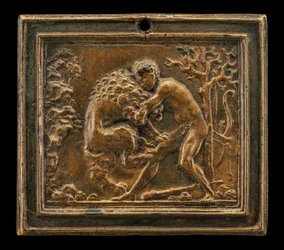 Hercules and the Nemean Lion, slutten av 1400-tallet - begynnelsen av 1500-tallet.