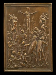 The Crucifixion, late 15th - early 16th century.    1208970   no       norwegian Successfully Translated  Original: Nude Translat: Nude 1334517 no norwegian Successfully Translated Original: Their Evening Hymn, 1892 Translat: 