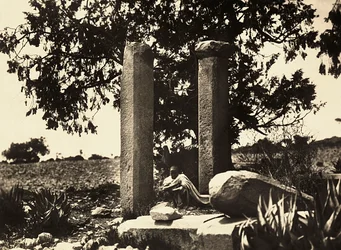 Bygge et imperium i den fascistiske tidsalderen: Axum forblir i Cohaito, 09.05.1936 (s/hvitt-bilde)