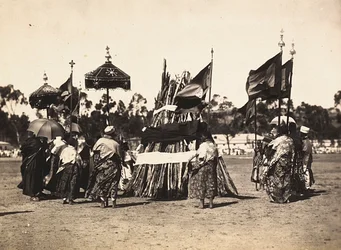 Building an Empire in the fascist age: festival, the damerà, 09/05/1936 (s/hv-bilde)