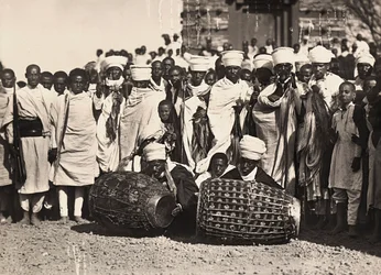 Building an Empire i den fascistiske tidsalderen: Mascal-festivalen, 09/05/1936 (s/hvitt-bilde)