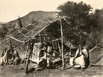 Building an Empire i den fascistiske tidsalder: kvinner som ønsker å veve, 09.05.1936 (s/hvitt-bilde)