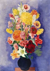 Georginer, roser, gladioler og liljer