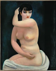Kiki de Montparnasse (olje på lerret)
