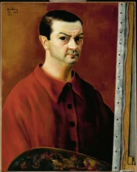 Moise Kisling, selvportrett (olje på lerret)