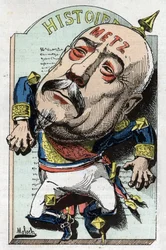 Full lengde portrett av Francois Achille Bazaine (Francois-Achille