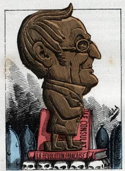 Portrett av Adolphe Thiers (1797-1877), president i den franske republikken