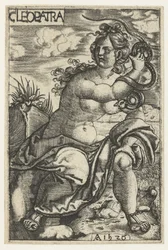 Cleopatra møtte slang Cleopatra (tittel på objekt)