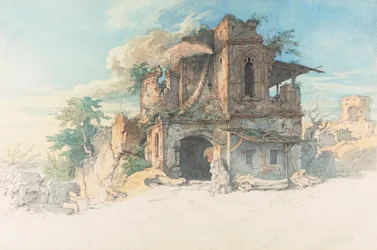 Illustration for the ballad Der Gang nach dem Eisenhammer by Friedrich Schiller.    1192484   no       norwegian Successfully Translated  Original: ""Portrait du marechal Mikhail (Michel) Bogdanovitch Barclay de Tolly (Barclay-de-Tolly) (1761-1818) (Portra