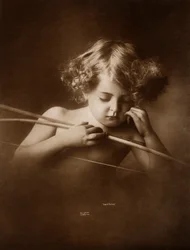 Cupid Awake and Asleep: Cupid Asleep, av Morris Burke Parkinson