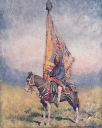 En fanebærer av Cutch, 1903