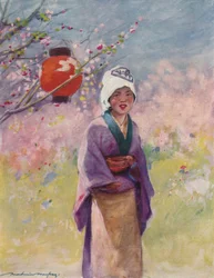 'Miss Pomegranate', c1887, 1901