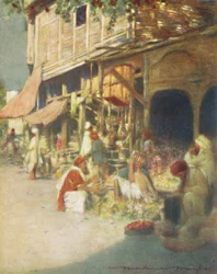 En fillebutikk, 1905