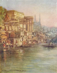 Elvefronten, Benares, 1905