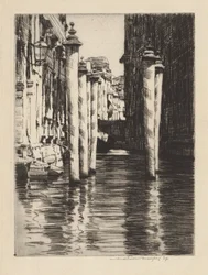 En smal kanal, Venezia