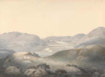 Barmouth Bay, krysset mellom elvene Mowddach og Gwinion