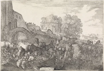 Landskap med reisende Arkadiske landskap (serietittel)