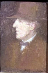 Portrett av Robert Macaulay Stevenson (olje på lerret)