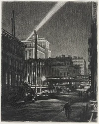 New York-natten (recto)