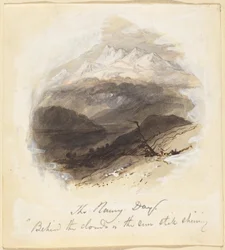 Illustrasjon for Longfellows "The Rainy Day"