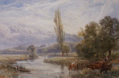 The Watering Place (akvarell)