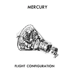 En NASA Mercury-Atlas-modul, c1960-tallet.