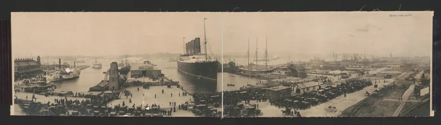 Lusitania ved slutten av rekordreisen