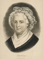 Martha Washington (fargelitografi)