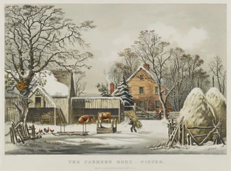 Bondens hjem - Vinter