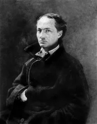 Charles Baudelaire (1821-1867), ung, omkring 1850, foto av Gaspard Félix Tournachon, kalt Félix Nadar (1820-1910), BNF-samlingen