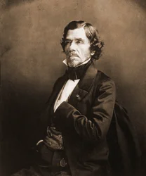 Portrett av Eugene Delacroix, maler 1798-1863 (bilde)