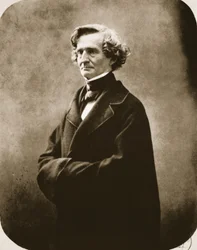 Hector Berlioz, 1863 (fotogravering)