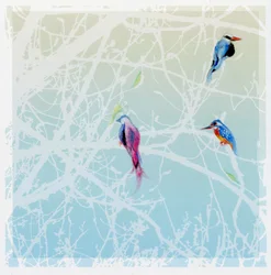 Three Little Birds, 2016, (blyant og på papir)