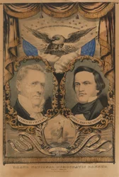 Stort nasjonalt demokratisk banner