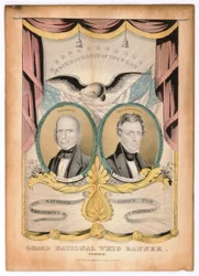 Grand National Whig Banner, quot;Fremoverquot;