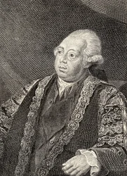 Lord North, illustrasjon fra 