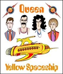Yellow Spaceship, 2023 (digitalt)