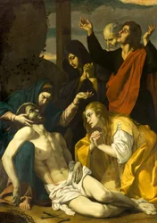 Lamentation over the Dead Christ, ca. 1630-50 (olje på lerret)