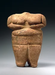 Neolittisk figur, Hellas, ca. 4500-4000 f.Kr.