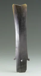 Høstekniv (hu), Qijia-kultur, ca. 2500–2000 f.Kr. (jade)
