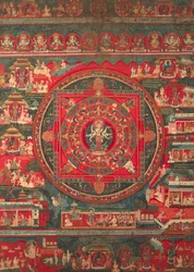 Mandala av Amoghapasa