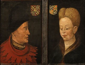 Portretter av John The Fearless og Margaret av Bayern, 1500-tallet