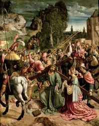 På veien til Golgata, ca. 1520