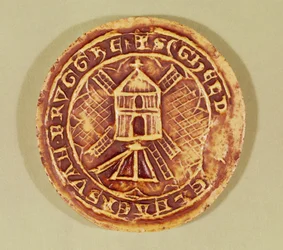 Segl for Brugge Guild of Millers, 1407