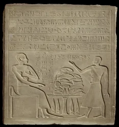 Stela of Imeny (kalkstein)