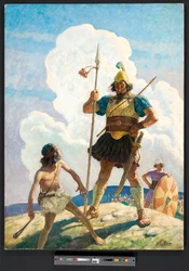 David og Goliat, ca. 1939