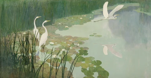 Hegrer om sommeren, 1941