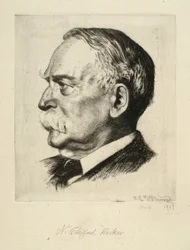 Portrett av N. Clifford Ricker